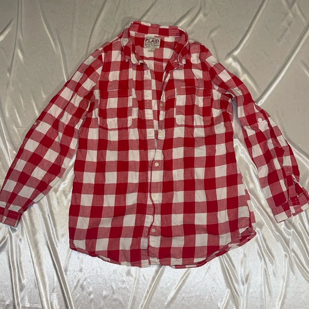 Old Navy Plaid Button Down